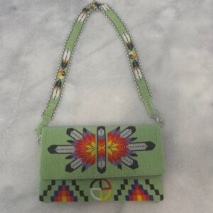 Colorful Beaded Clutch